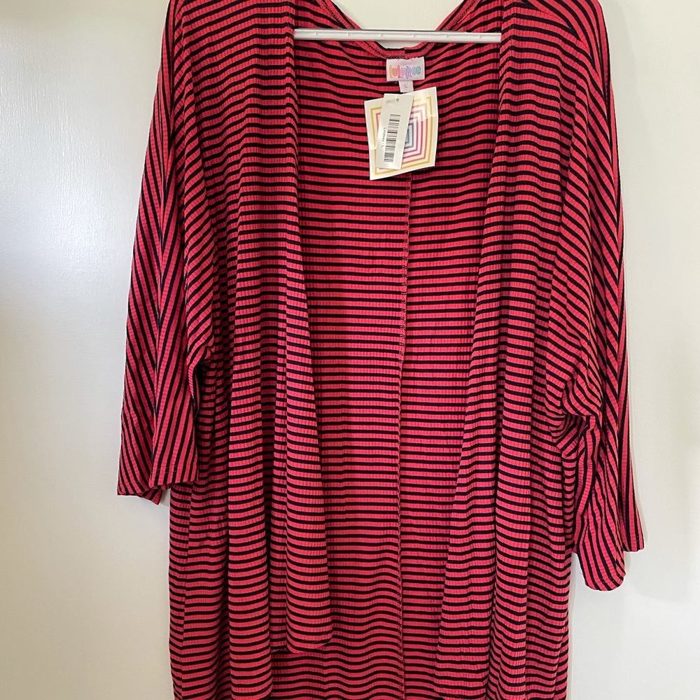 Lularoe Lindsey cardigan new with tags large